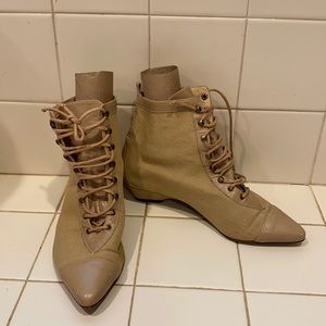 VINTAGE Peter Fox High top BOOTS Shoes 5B